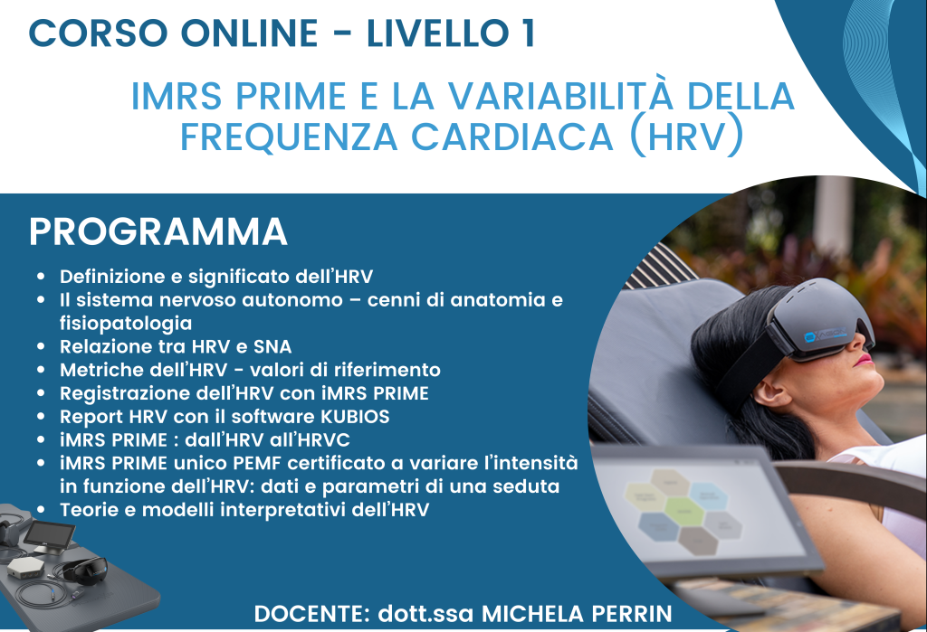 iMRS PRIME e Variabilità della Frequenza Cardiaca (HRV) – 16 Luglio ’22